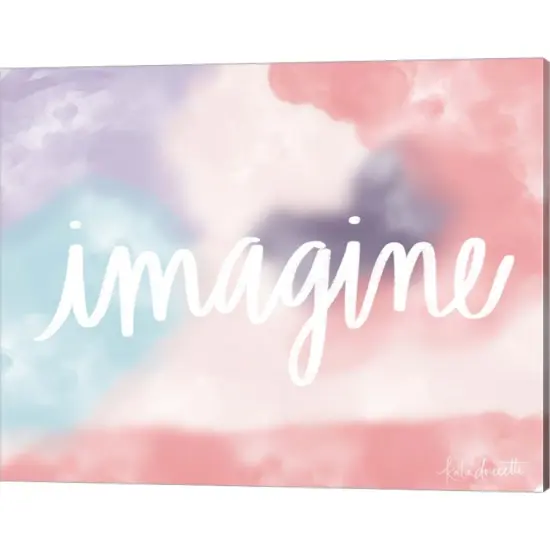Imagine by Katie Doucette 20" x 16" Canvas Wall Art {1}