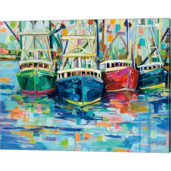 Crush at Black Rock by Jeanette Vertentes 20" x 16" Canvas Wall Art {1}