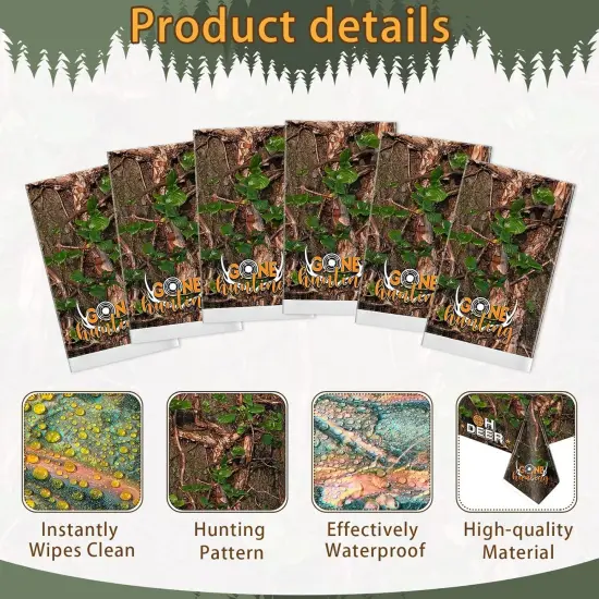 Camo Hunting Tablecloths {2}