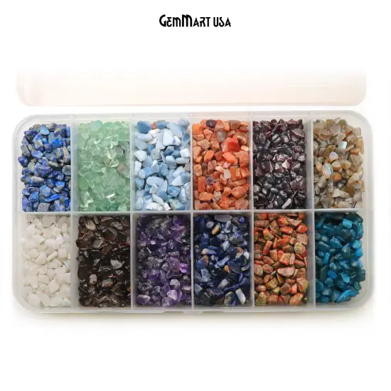 Mix Free Form Rough, 4-6mm, 3000+ Pcs, 100% Natural Rough Loose Gems, Wholesale Gemstones {2}