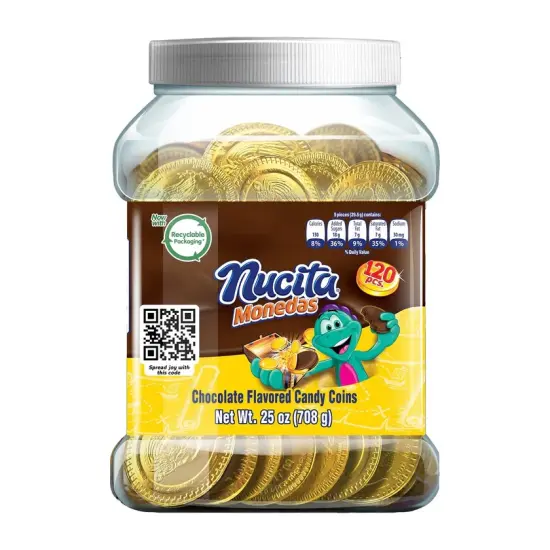 Nutresa Monedas Gold Jar 120Ct {3}
