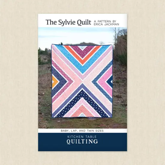 The Sylvie Quilt (ktq 143) | Kitchen Table Quilting | Sewing Pattern {1}
