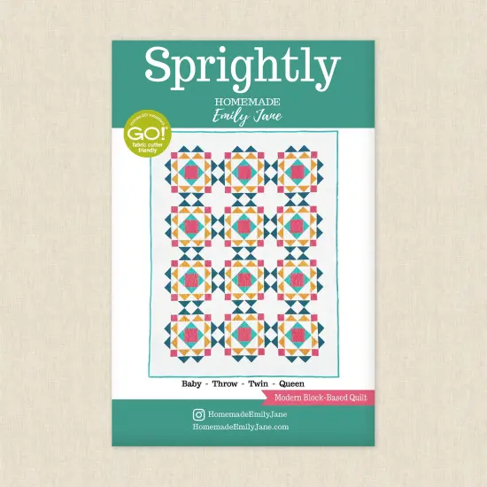 Sprightly Quilt (hej 106) | Homemade Emily Jane | Sewing Pattern {1}