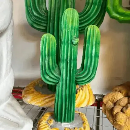 Small Cactus Life Size Statue {3}