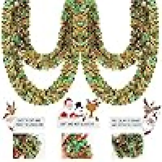 Twist Hanging Glittering Tree Garlands for Easter Spring {3}