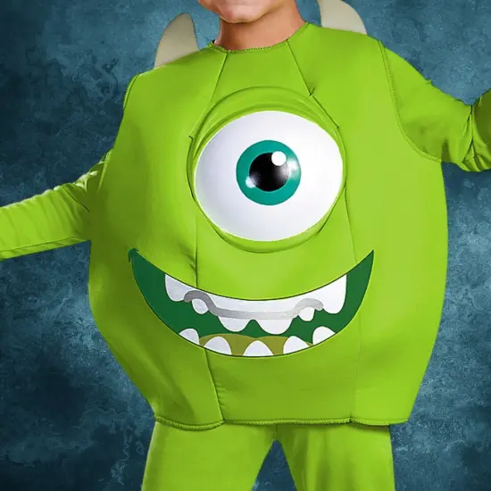 Toddler Deluxe Mike Wazowski Costume from Monsters University with Cap {5}