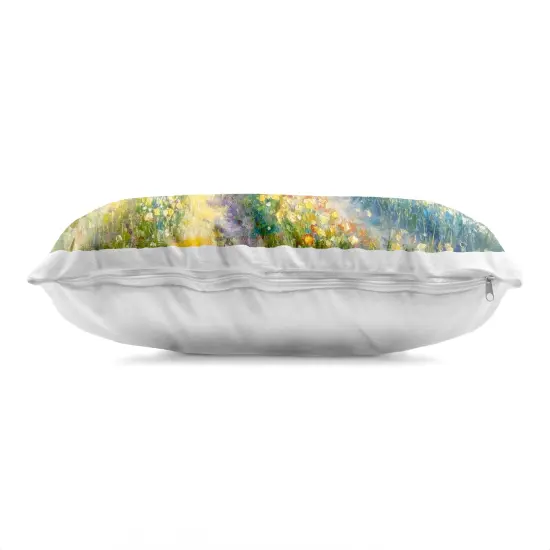 Stupell Industries Rows Of Flowers Landscape Indoor Pillow, 14 x 7 x 20 {3}