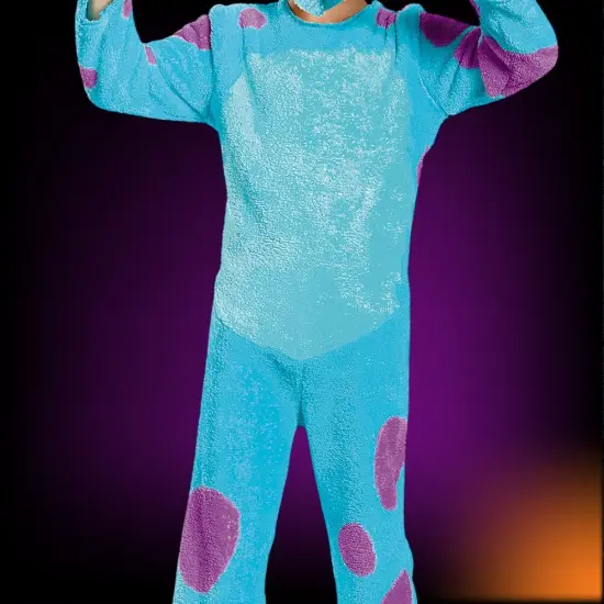 Toddler Sulley Costume from Monsters University with Tail and Headpiece {4}