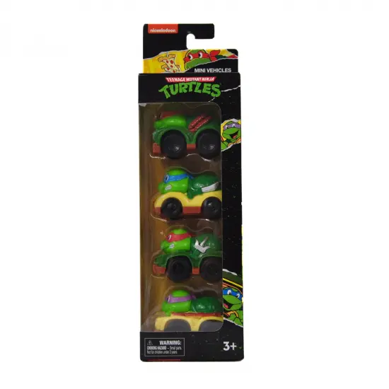 Legend Toys Teenage Mutant Ninja Turtles Mini Vehicles 4-Pack {2}