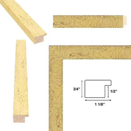 Slim Yellow Chabi Chic Farmhouse Rustic Picture Frame 12x16 frame {6}