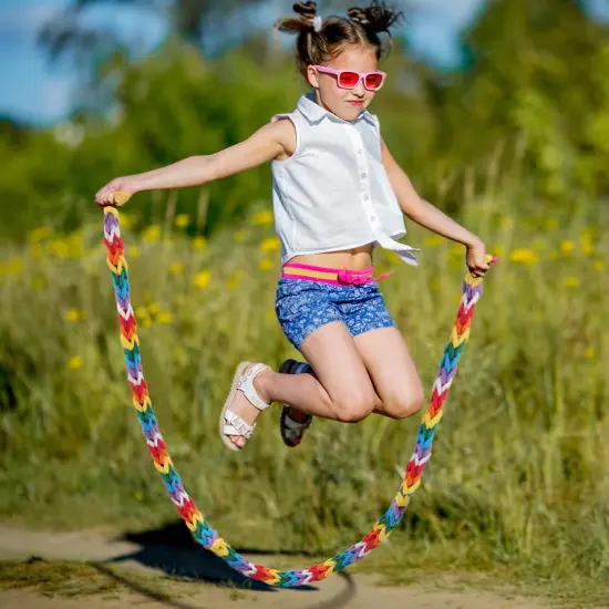 Weaving Loom Loop Refill,7 Inch 288 Pcs in 8 Vibrant Colors, Potholder Loops, Loom Refill Loops Craft for Kids {5}