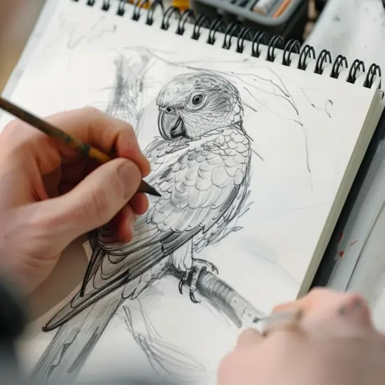 9" x 12" Sketch Book, Top Spiral Sketchbook, 100 Sheets Sketch Pad, (68 lb/100 GSM) Drawing Paper Pad, Drawing Notebook for Kids, Artist Sketchbook for Drawing, Illustration, Art Class Students. {3}