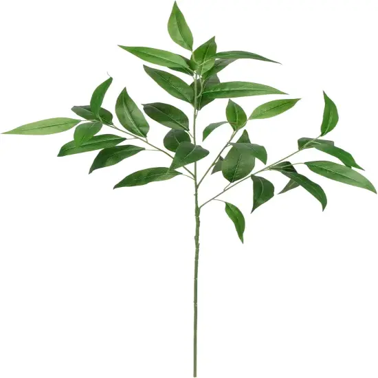 Eucalyptus Stems 39.5 '' Tall, Artificial Branches for Vase Round Year Faux Greenery Stems Realistic Green Eucalyptus Leaf Plant Sprays for Home Decor Indoor Party Wedding, Set of 3 {3}