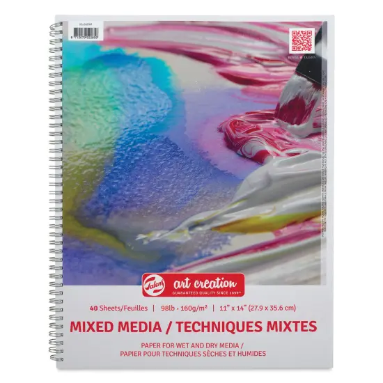 Talens Art Creations Mixed Media Pad - 11" x 14", 98 lb, 40 Sheets {1}