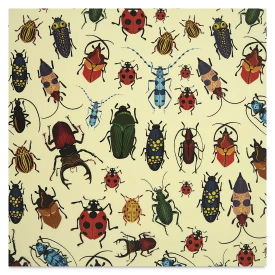 Elan Transfers Overglaze Decal Sheet - Beetles {1}