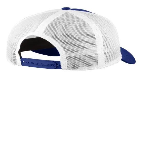 New Era&reg; Snapback Trucker Cap Royal/ White {2}