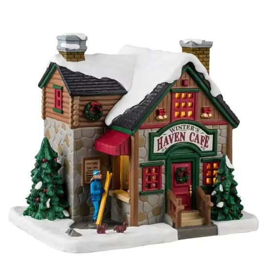 Winter's Haven Cafe - Lemax Vail Village {1}