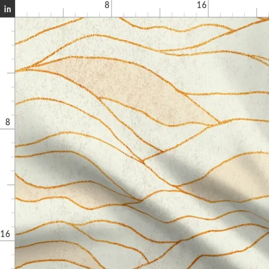Various Fabrics by the Yard or Fat Quarter Soft Sand Dune Coastal Nautical Neutral Calm Serene Minimal Simple Beach Ocean Seaside Custom Printed Fabric by Spoonflower {2}