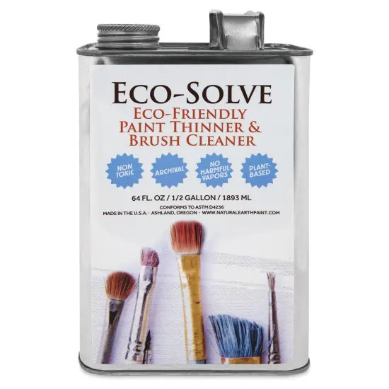 Natural Earth Paint Eco-Solve Paint Thinner - 64 oz, Aluminum Bottle {1}