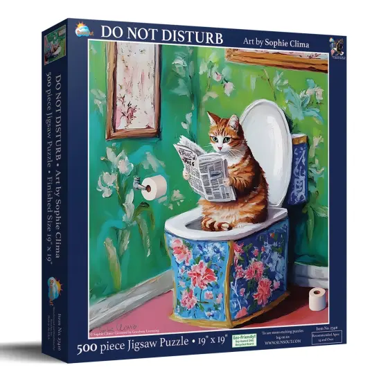 Sunsout Do Not Disturb 500 pc Jigsaw Puzzle 27416 {3}