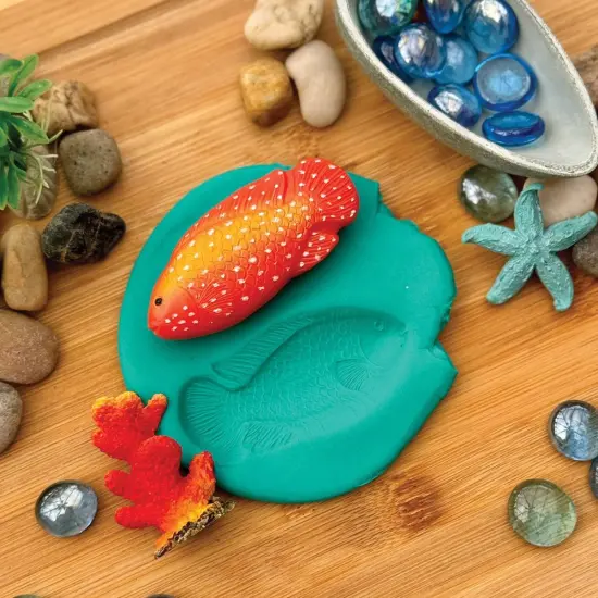 Yellow Door Sensory Play Stones: Fish - 8 Pieces {7}