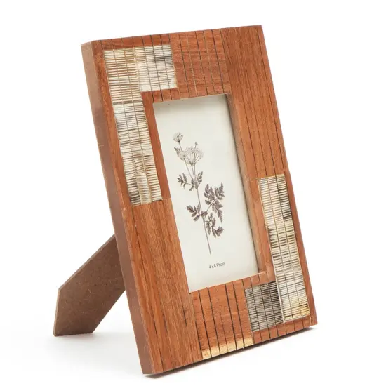 Handcrafted Sheesham Wood Photo Frame {2}