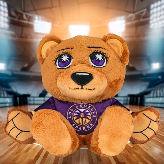 Bleacher Creatures Los Angeles Sparks 8" Kuricha Plush Bear {4}