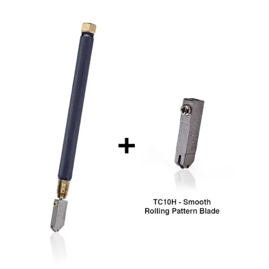 TOYO&trade; Original Brass Handled Supercutter + Replacement Blade [2 Options] {1}