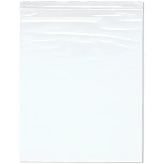 Plymor 13" x 16" (Pack of 100), 2 Mil Zipper Reclosable Plastic Bags {1}