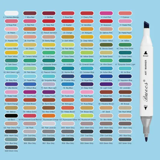 Double Tipped Art Marker {3}