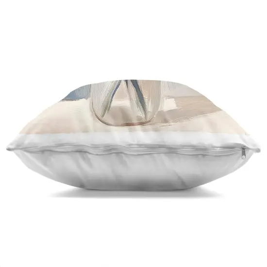 Stupell Industries Petals In Glass Vase Indoor Pillow, 18 x 7 x 18 {3}