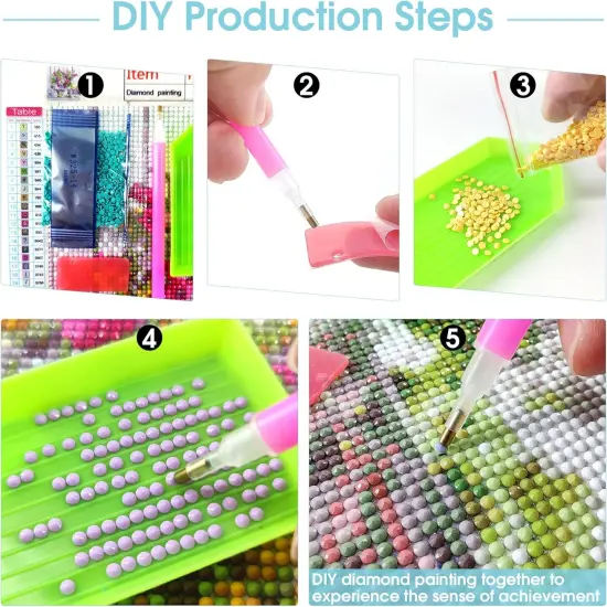 5D Diamond Art Kits for Adults Halloween Ghost {5}