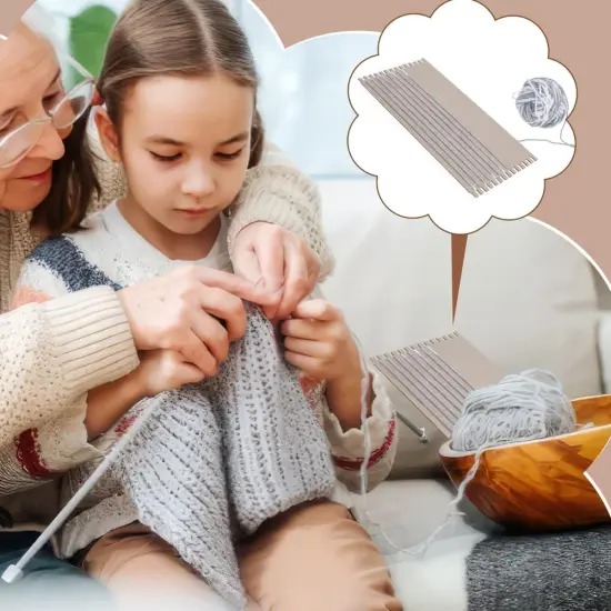 36Pcs Cardboard Weaving Looms Kit (No Wool Yarn) {5}