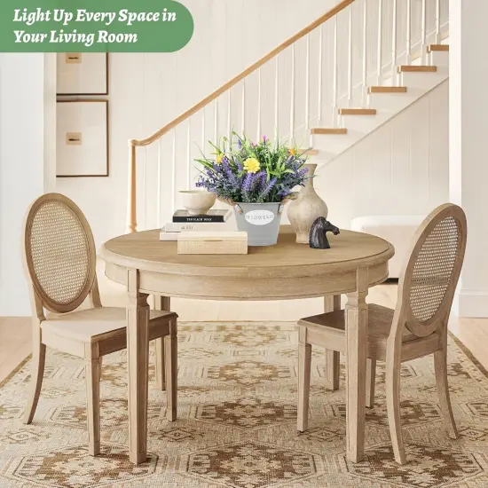 Fake Plants Purple Lavender {2}