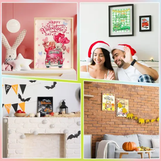 12 Sets 4th of July Seasonal Diamond Painting Kits {3}