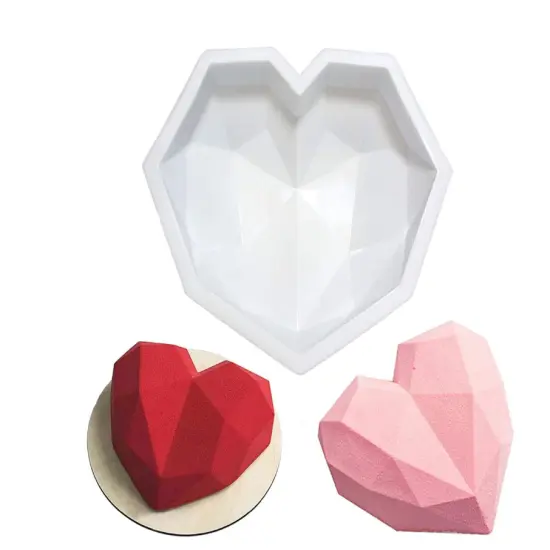 Heart Cake Silicone Mold {1}