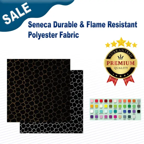 Seneca Durable & Flame Resistant Polyester Fabric Tigereye {2}