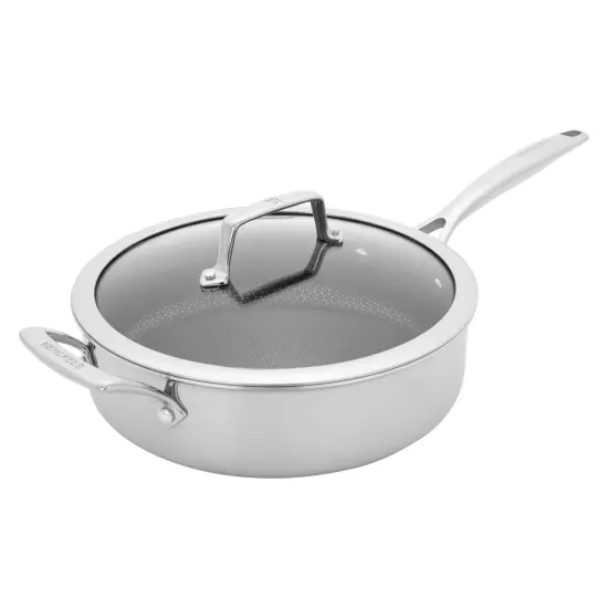 Henckels Paradigm 4-qt Stainless Steel Saute Pan with Lid and Handle Helper {1}