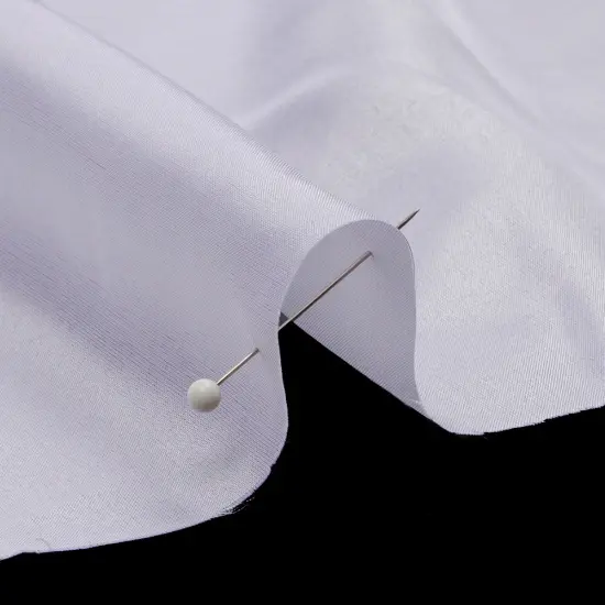 1 Yard Deluxe Bright White Silk or Silk Habotai Smooth Soft 44 Inches Width {2}