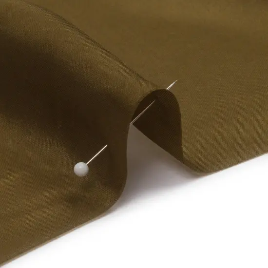 1 Yard Habotai Silk in Fir Green Premium Lightweight China Silk 44 Inches Width {2}