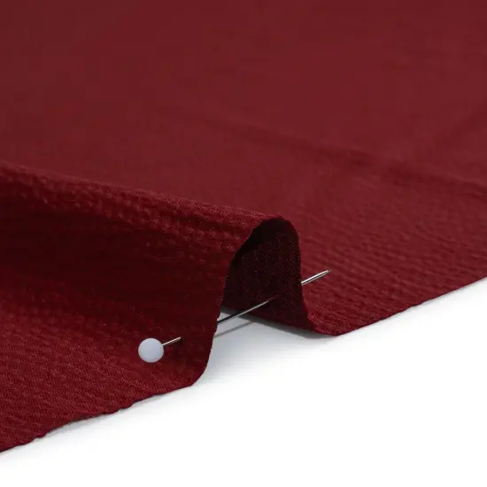 1 Yard Wine Red Hammered Polyester Satin Fabric Multipurpose 56 Inches Width {2}