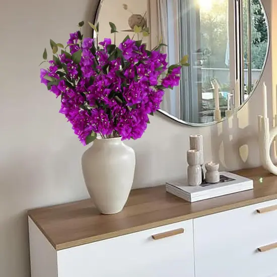 10PCS Bougainvillea Artificial Flowers Tabletop {2}