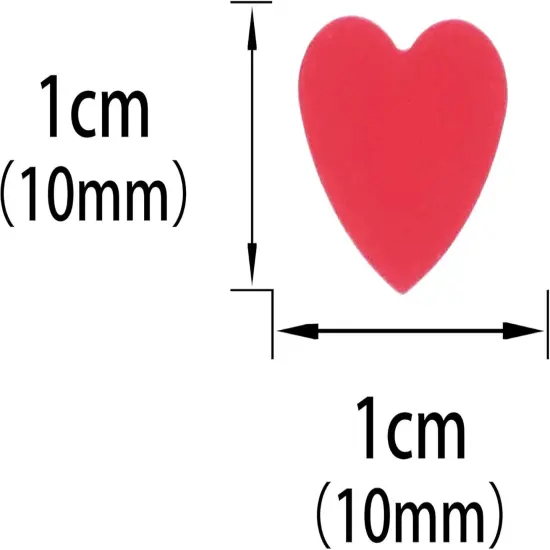 Red Love Heart Table Confetti - Valentines Day Party Foil Metallic Sequins Confetti Wedding Engagement Anniversary Bridal Shower Birthday Party Sprinkles Confetti Decorations, 60g {2}