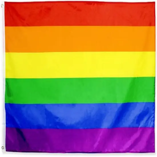 Gay Pride Flag 3x5Fts - Rainbow Flags Banner {1}