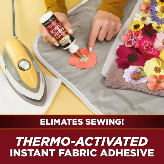 Aleene''s Insta-Fuse Fabric Fusion Thermo-Activated Instant Fabric Adhesive 4 fl. oz. {6}