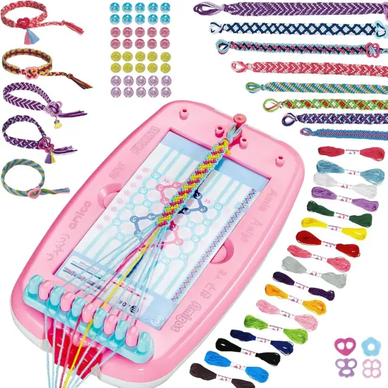 Friendship Bracelet Making Kit DIY Jewelry Making Kit for Kids {1}