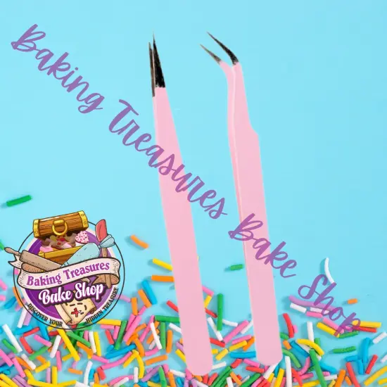 Cake Decorating 2 Pack Sprinkle Tweezers {2}
