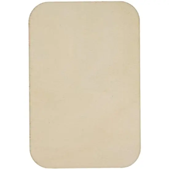 60 Pack Unfinished Wood Cutouts for Crafts, Rectangle Wooden Slices for DIY Projects (2 x 3 in) {5}