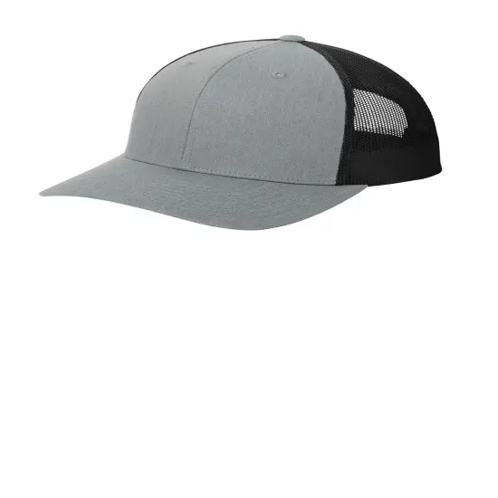 Sport-Tek&reg; YP Classics Retro Trucker Cap HtGrey/Blk {1}