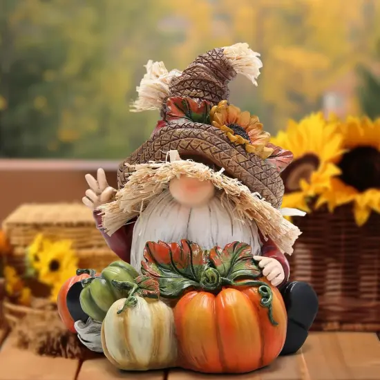 Handmade Swedish Tomte Gnomes Elf for Fall Thanksgiving Decor Gift(Multicolor) {6}